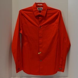 Express Men's 1MX Extra Slim Fit Dress Shirt Med